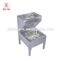 Economy Stainless steel floor mount double bowls hand washing basin lavation bucket cleaner mop sink for pharmaceutical factory